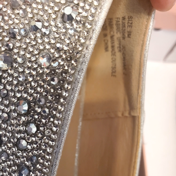 sparkly loafers womens